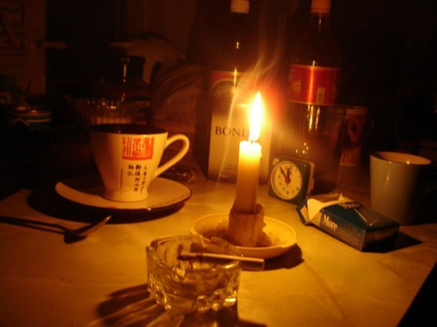 Кримський вечір без електрики.
