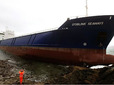 Допився: П'яний російський моряк на вантажному судні врізався в берег Шотландії