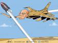​Владимир, прерванный полет: На завидки Charlie Hebdo мережу підірвала арабська карикатура на Путіна та збитий СУ-24