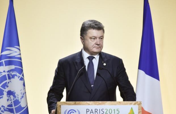 Петро Порошенко у Парижі. Фото:http://www.president.gov.ua/