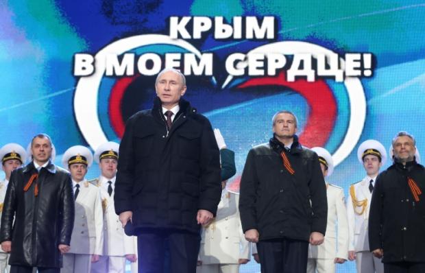 Путін та Крим. Фото: rulife.ru.