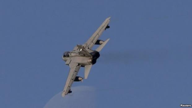 Військовий літак "Торнадо" Королівських ВПС Великобританії. Фото:http://www.radiosvoboda.org/