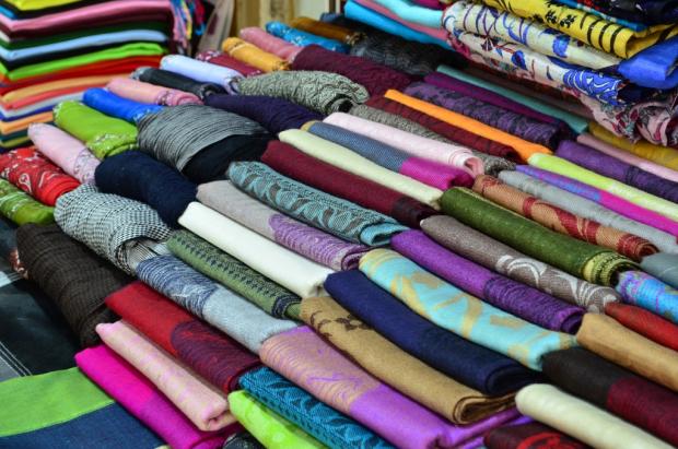 Турецькі тканини у російському магазині. Фото: smartur.ru.