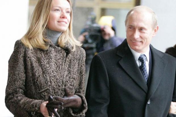 Володимир Путін з дочкою. Фото: ЖЖ.
