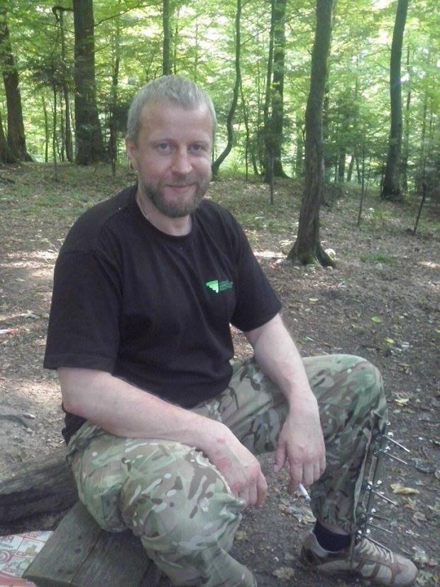 Білоруський доброволець "Лев". Фото: соцмережі.