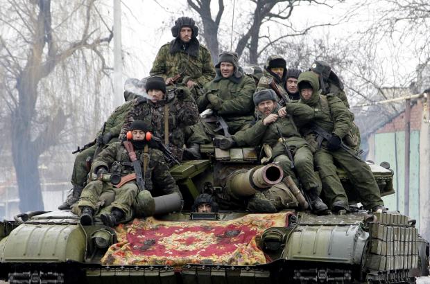 Російські бойовики на Донбасі. Фото: town.org.ua.