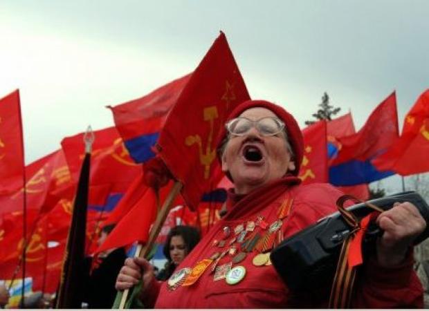 Amnesty International заявляє, що заборона комуністичної партії є кричущим порушенням свободи самовираження. Ілюстрація:ukrnationalism.com