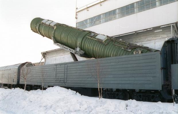 Залізничний ракетний комплекс "Баргузин". Фото:http://tass.ru/