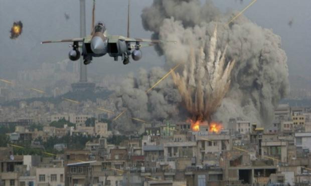 Бомбардування Сирії росіянами. Фото: newssky.com.ua.
