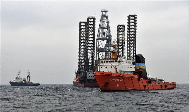 Нафтова платформа у Чорному морі. Фото: www.capital.ua.