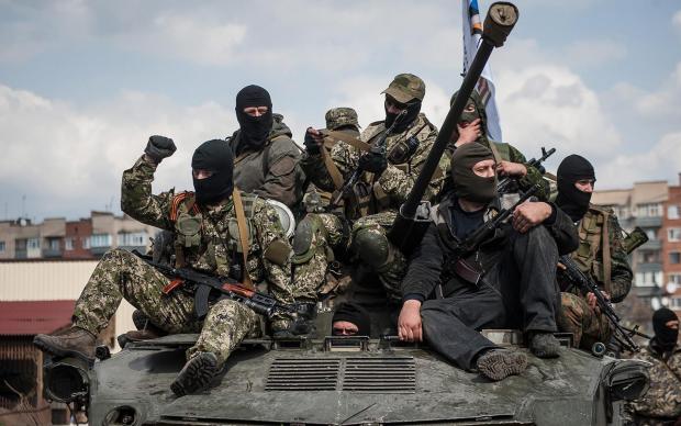 Російські бойовики на Донбасі. Фото: ЖЖ.