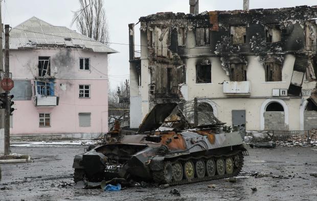 Наслідки конфлікту на Донбасі. Фото: dnpr.com.ua.
