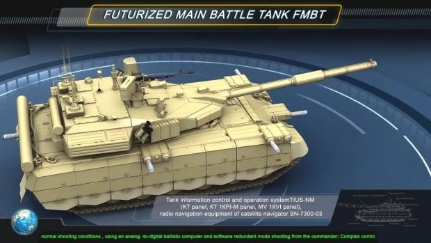 Futurized main battle tank