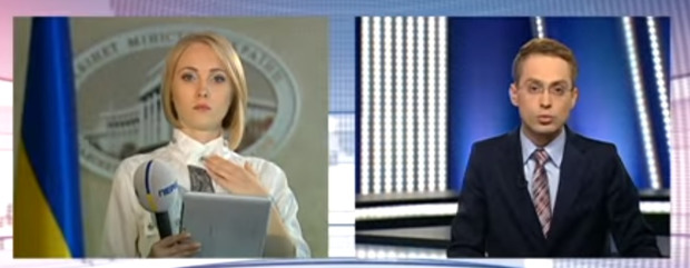 Від Яценюка озвіріє хто завгодно: тележурналістка насмішила репортажем з Кабінету міністрів України (відео)