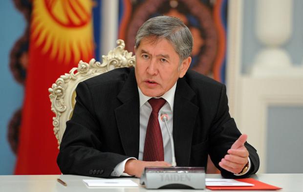 Президент Киргизстану Алмазбек Атамбаєв. Фото:112.ua