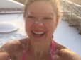 Руслана відзначила Новий рік, обтираючись снігом (фотофакти)