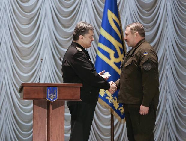 Петро Порошенко та Юрій Аллеров. Фото: соцмережі.