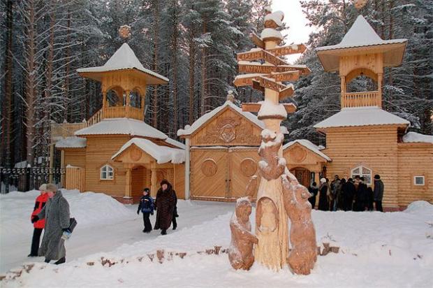 Резиденція Діда Мороза у Великому Устюзі. Фото: www.aif.ru.