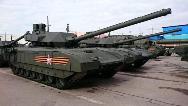 Російський танк "Армата". Фото: anegrinews.ru.