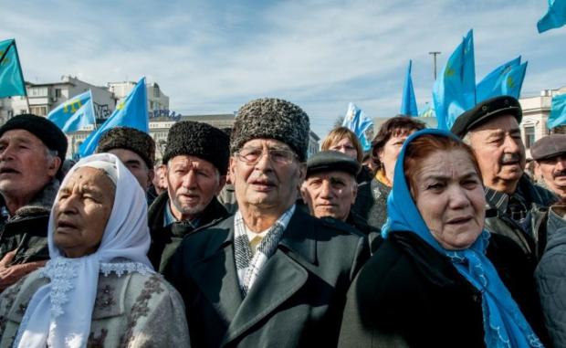 Кримські татари не зраділи "русскому миру". Фото: peshko.com.ua.
