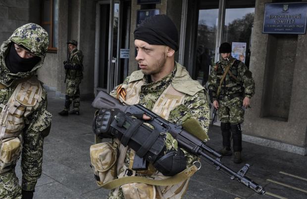 Російські бойовики на Донбасі. Фото: www.depo.ua.