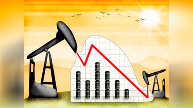 Ціни на нафту продовжують падати. Ілюстрація: www.vria.ru.