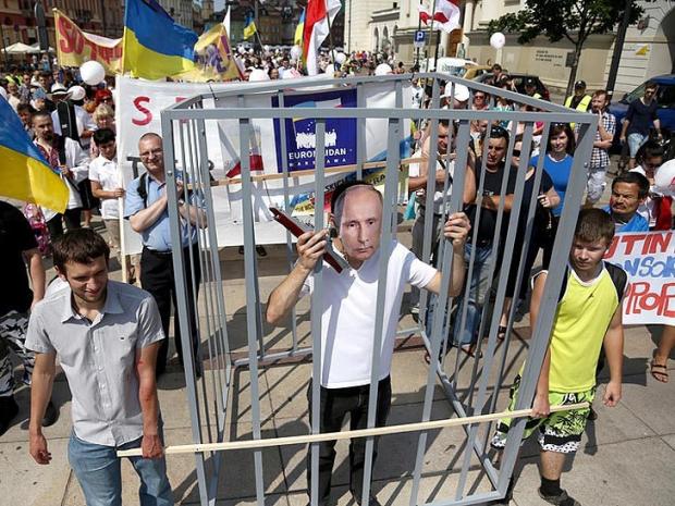 Клітка для Путіна. Ілюстрація:http://www.depo.ua/