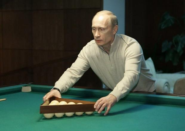 Володимир Путін грати не вміє. Фото: ru.delfi.lt.