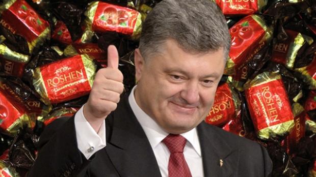 Петро Порошенко радіє. Фото: соцмережі.