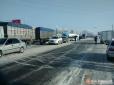 Розлючені бійці АТО заблокували трасу Київ-Харків