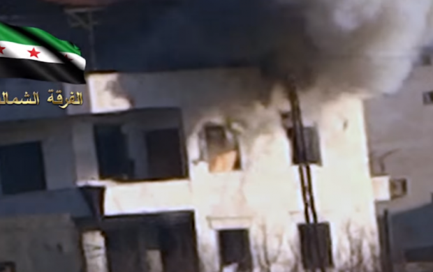 Сирійська опозиція знищила російських офіцерів. Фото: скрін відео