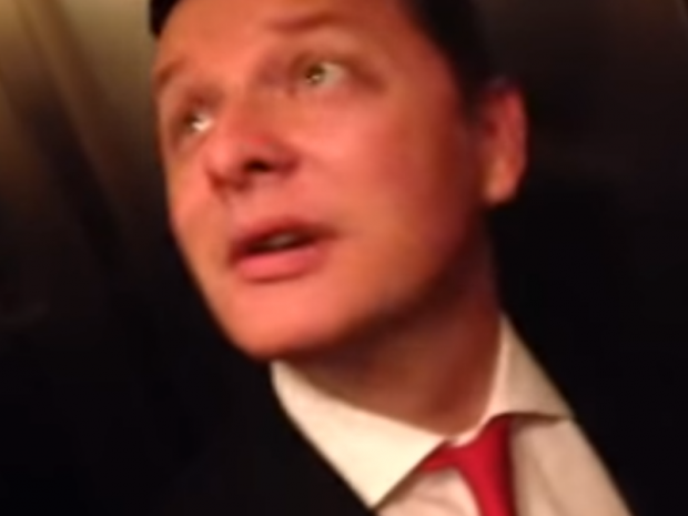 Олег Ляшко застряг у ліфті ВР. Фото: скрін відео