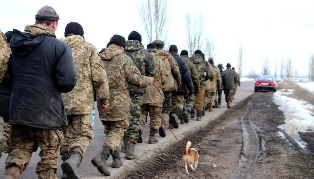 53-я бригада залишає полігон. Фото: glavnoe.ua.