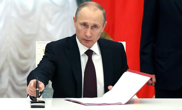 Володимир Путін підписав важливі розпорядження. Фото: aru.tv.