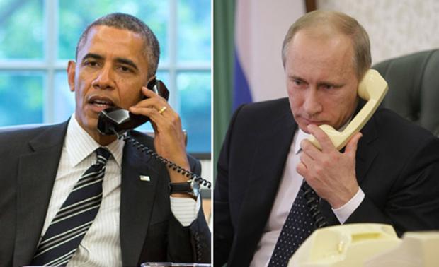 Барак Обама та Володимир Путін. Фото: www.topnews.ru.