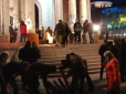 На Майдані запалали багаття: вже шукають добровольців, що залишаться на ніч