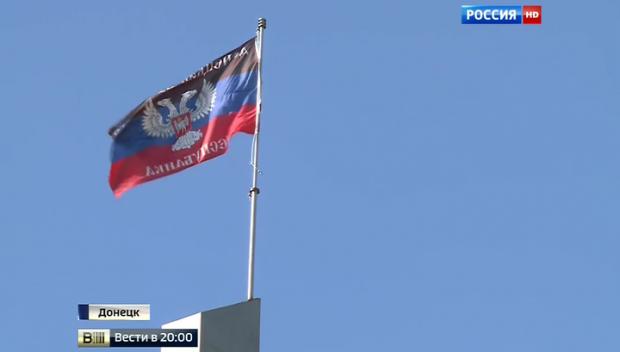 "ДНР" без російської пропаганди - росіяни стурбовані. Фото: скріншот з відео.