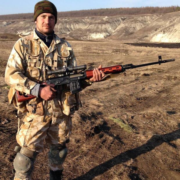 Назар Крупка. Цей знімок герой зробив на початку своєї віськової служби на Донбасі