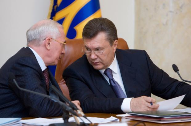 Микола Азаров та Віктор Янукович. Фото: zn.ua.