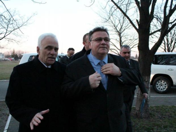Міністр МЗС Литви Лінас Лінкявічус відвідав Маріуполь. Фото:http://dn.depo.ua/