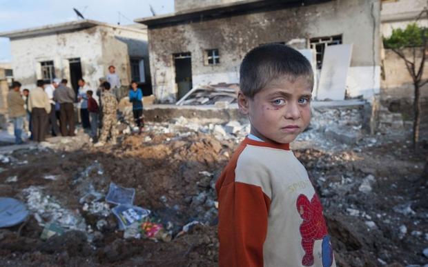 У Сирії після бомбардування. Фото: daypic.ru.