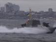 За стандартами НАТО: У ВМС України показали випробування новітніх броньованих артилерійських катерів (відео)