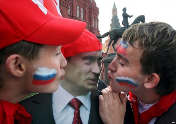У Путіна з росіянами "велика любов". Фото: ЕРА.