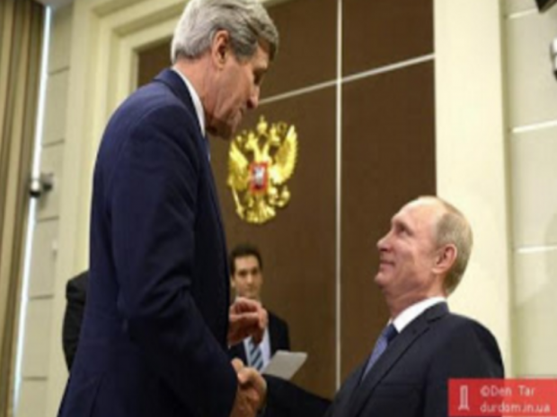 Джон Керрі і Володимир Путін. Фото:http://www.economics-prorok.com/