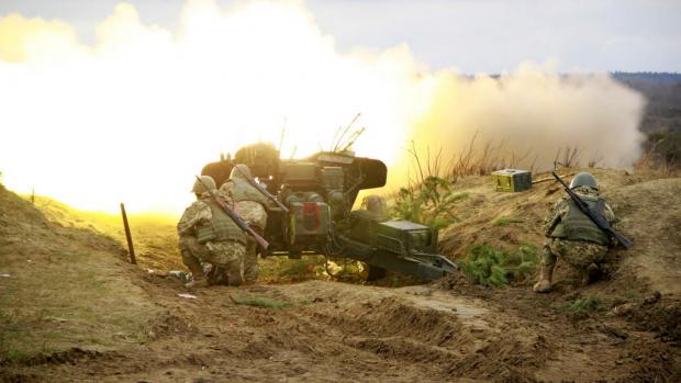 Українська артилерія удосконалює навики. Фото: прес-служба Міноборони