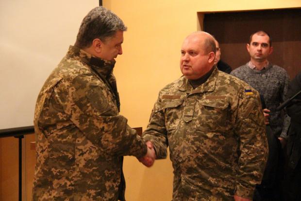 Петро Порошенко призначив Сергія Попка командувачем сухопутних військ. Фото:www.gazeta.lviv.ua