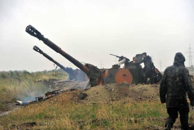 Артилерія сил АТО. Ілюстрація:www.hromadske.tv