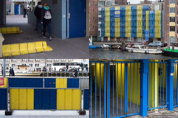  Російський блогер показав розмаїття українських кольорів в Нідерландах. Фото: Фейсбук Ілля Варламов.