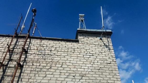 Відеокамери ОБСЄ на Донеччині. Фото: соцмережі.