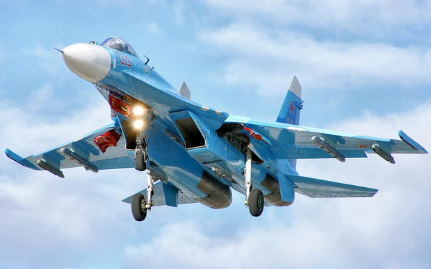 Російський Су-27 напав на літак-розвідник США в міжнародному просторі. Фото: modernweapon.ru.